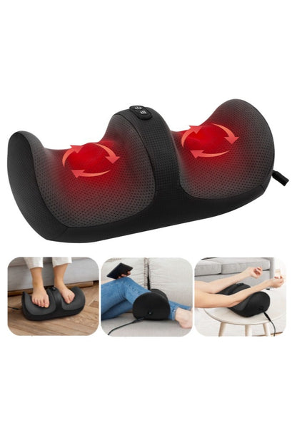 Foot Massager with Heat, Feet and Calf Massager Machine with Massage Roller